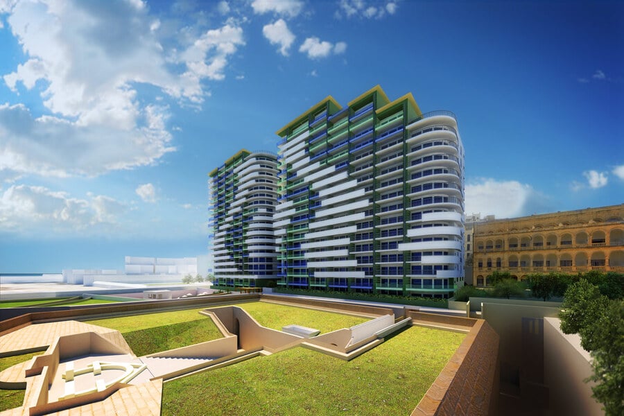 Malta apartments for sale — a residential project in Sliema